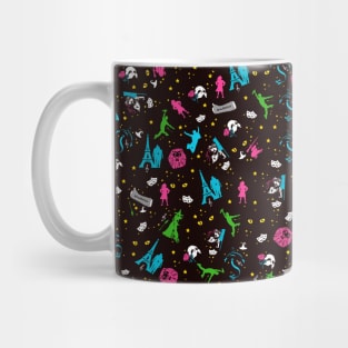 Broadway Musicals Pattern Mug